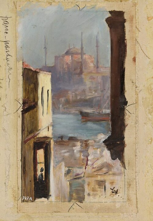 Hagia Sophia. From the journey to Constantinople, 1893, Ian Tsionglinski