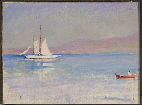 Study. From the journey to Constantinople, 1893, Ian Tsionglinski