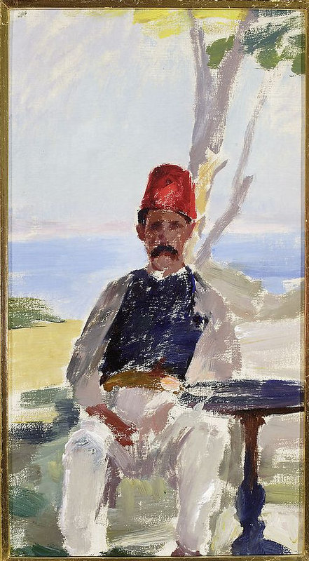 Turk. From the journey to Constantinople, 1893, Ian Tsionglinski