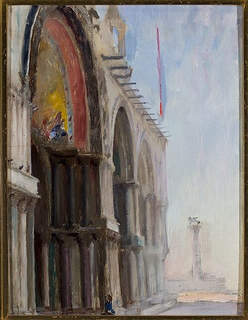 Venice – San Marco. From the journey to Italy, 1894, Ian Tsionglinski