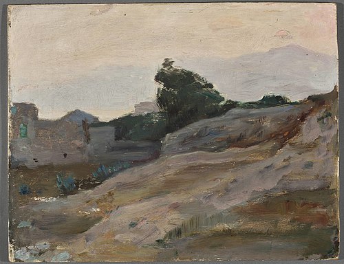 Bordighera. From the journey to Italy, 1894, Ian Tsionglinski