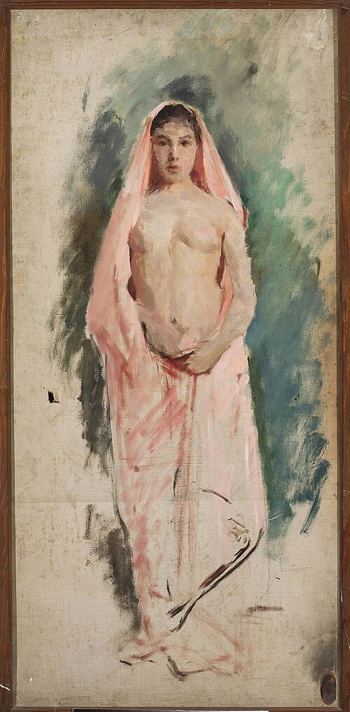 Eastern model, study, 1897, Ian Tsionglinski