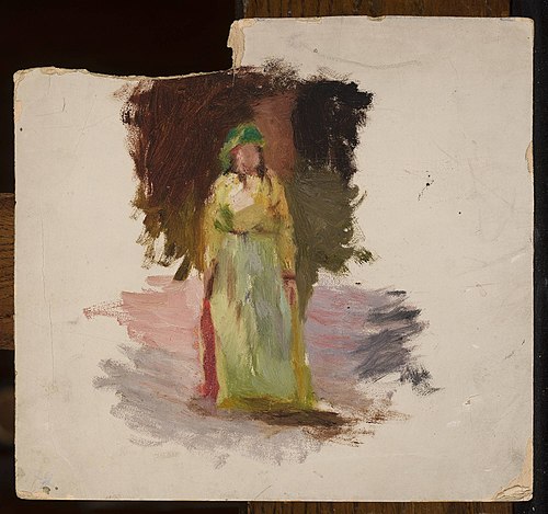 Sketch of a woman, , Ian Tsionglinski