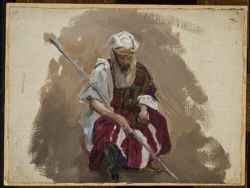 Maryino – Portrait in African costume, 1901, Ian Tsionglinski