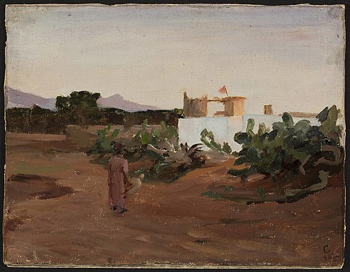 Beirut – Evening. From the journey to Palestine, 1901, Ian Tsionglinski