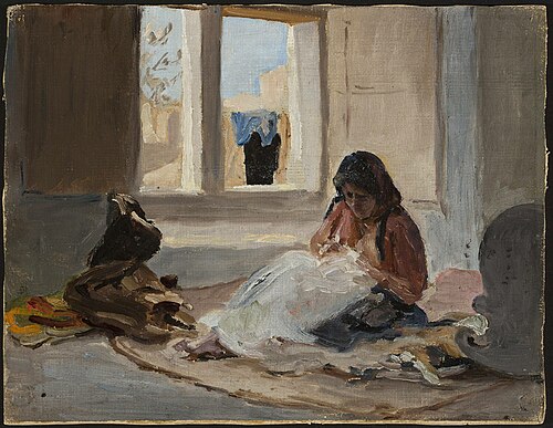 Nazareth. From the journey to Palestine, 1901, Ian Tsionglinski
