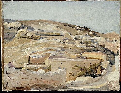 Nazareth. From the journey to Palestine, 1901, Ian Tsionglinski