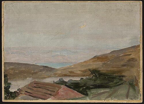 Tiberias. From the journey to Palestine, 1901, Ian Tsionglinski