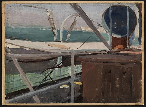 On the ship “Odessa” Fliegende Hollender. From the journey to Palestine, 1901, Ian Tsionglinski