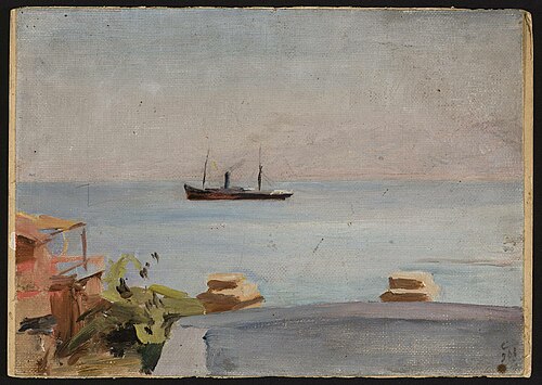 Beirut – Mount Lebanon. From the journey to Palestine, 1901, Ian Tsionglinski