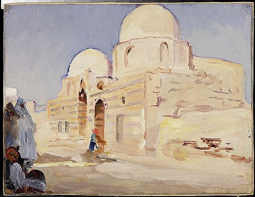 Damascus. From the journey to Palestine, 1901, Ian Tsionglinski