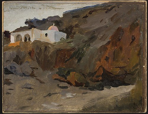 Desert, Bamas in Judea. From the journey to Palestine, 1901, Ian Tsionglinski