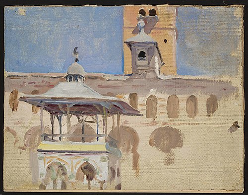 Damascus. From the journey to Palestine, 1901, Ian Tsionglinski