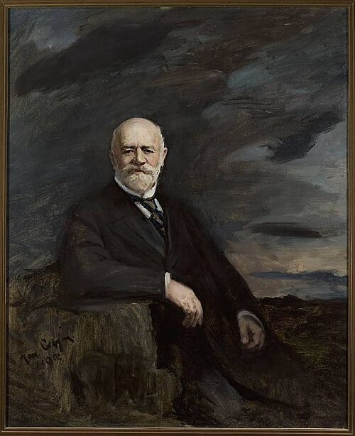 Portrait of Jan Bloch, 1902, Ian Tsionglinski
