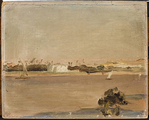 Colours of Egypt – Nile. From the journey to Egypt, 1903, Ian Tsionglinski
