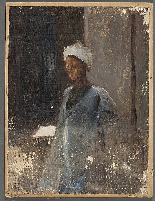 Arab man. From the journey to Egypt, 1903, Ian Tsionglinski