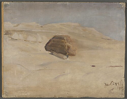 Sphinx. From the journey to Egypt, 1903, Ian Tsionglinski