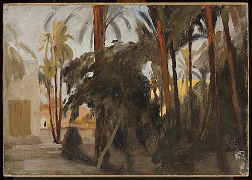 Garden – Nude of the desert. From the journey to Egypt, 1903, Ian Tsionglinski