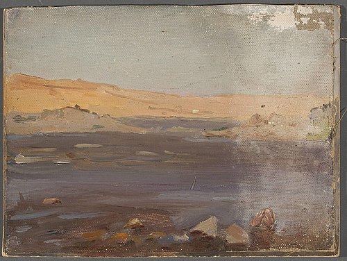Nile. From the journey to Egypt, 1903, Ian Tsionglinski
