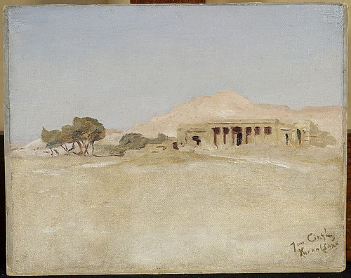Temple Qurna – Luxor. From the journey to Egypt, 1903, Ian Tsionglinski
