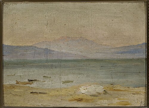 The Sea of Galilee. From the journey to Palestine, 1903, Ian Tsionglinski