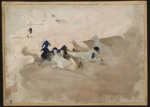 Corfu – goats. From the journey to Greece, 1905, Ian Tsionglinski