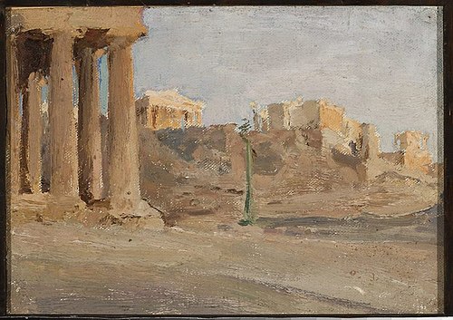 Athens – Acropolis. From the journey to Greece, 1905, Ian Tsionglinski