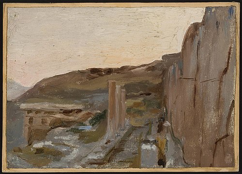 Delphi. From the journey to Greece, 1905, Ian Tsionglinski