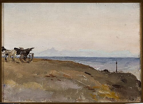 Phaleron near Athens. From the journey to Greece, 1905, Ian Tsionglinski