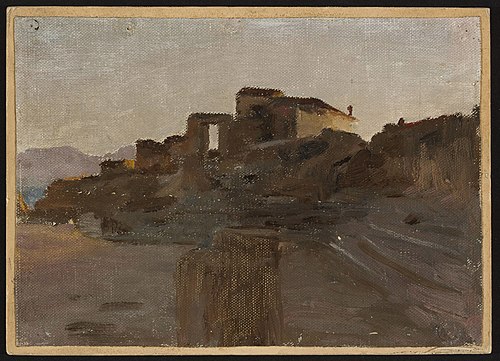 Eleusis. From the journey to Greece, 1905, Ian Tsionglinski