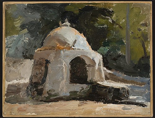 Corfu – fountain. From the journey to Greece, 1905, Ian Tsionglinski