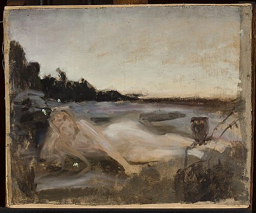 Sketch for the painting “Vita” I, 1906, Ian Tsionglinski