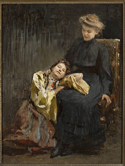 Two sisters, 1906, Ian Tsionglinski