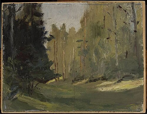Mariino – clearing in a forest, 1906, Ian Tsionglinski