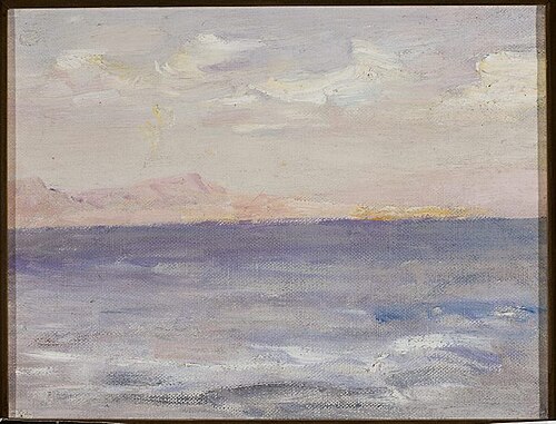 From the ship. From the journey to India, 1907, Ian Tsionglinski