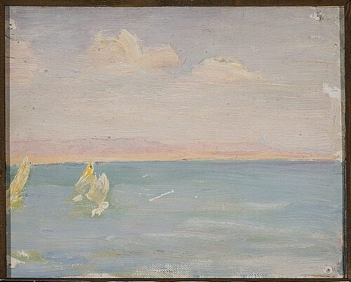 From the ship. From the journey to India, 1907, Ian Tsionglinski