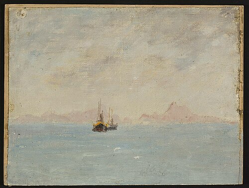 From the ship. From the journey to India, 1907, Ian Tsionglinski