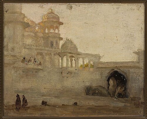 Study. From the journey to India, 1907, Ian Tsionglinski