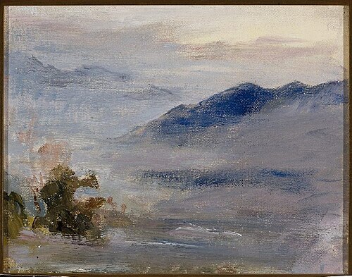 The Himalayas. From the journey to India, 1907, Ian Tsionglinski