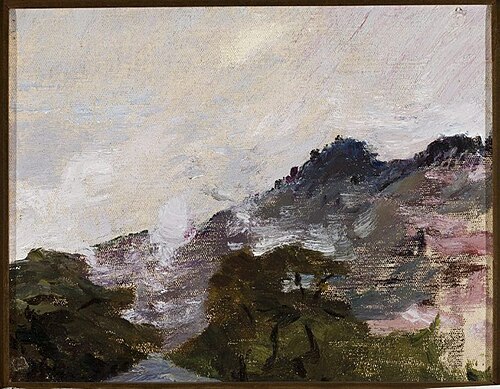 The Himalayas. From the journey to India, 1907, Ian Tsionglinski
