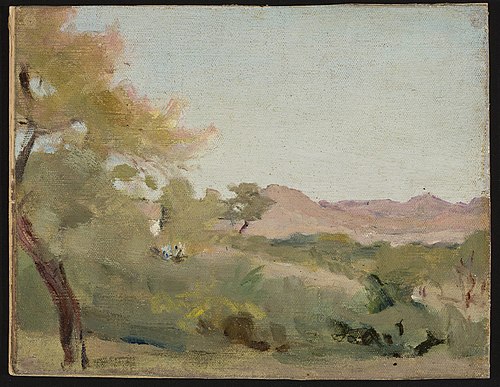 Udaipur – Indian landscape. From the journey to India, 1907, Ian Tsionglinski