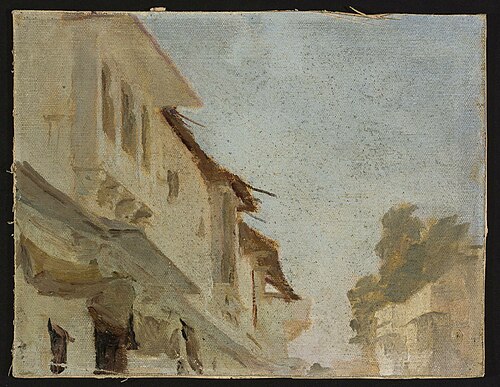 Udaipur – houses. From the journey to India, 1907, Ian Tsionglinski