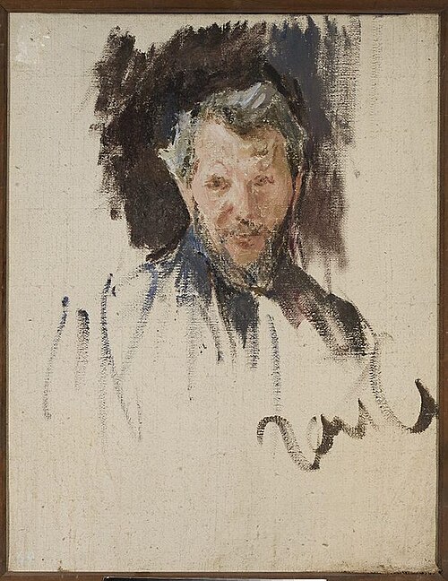 Portrait of Szymanowski, sculptor, 1908, Ian Tsionglinski