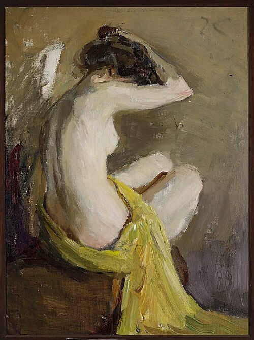 At the toilet, 1909, Ian Tsionglinski