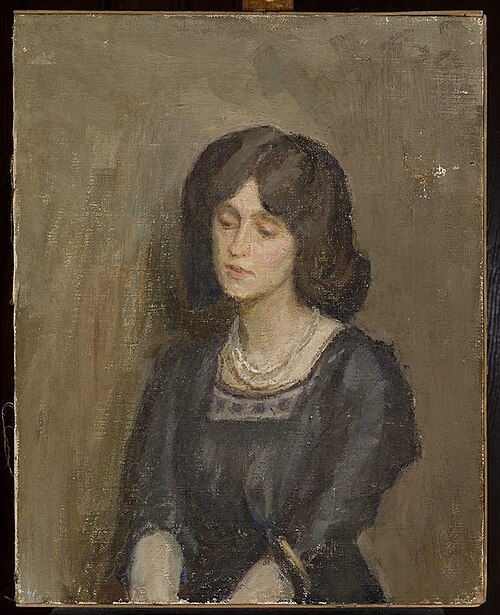 Portrait study of a woman, 1909, Ian Tsionglinski