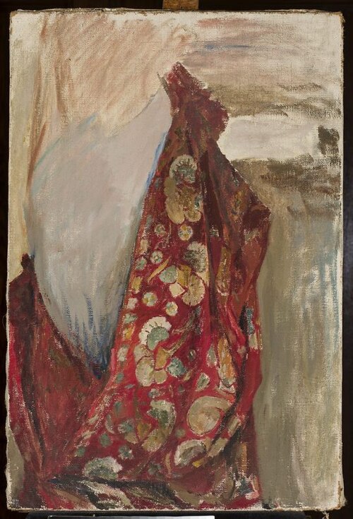 Drapery for the prostitute in the painting “East”, 1910, Ian Tsionglinski