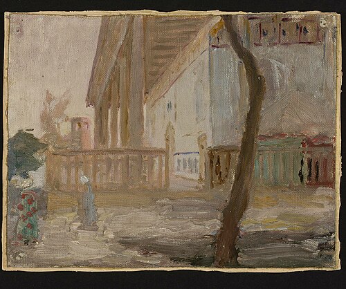 Turkestan – mosque fence. From the journey to Turkestan, 1912, Ian Tsionglinski
