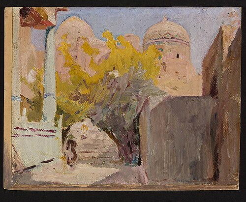 Bukhara. From the journey to Turkestan, 1912, Ian Tsionglinski
