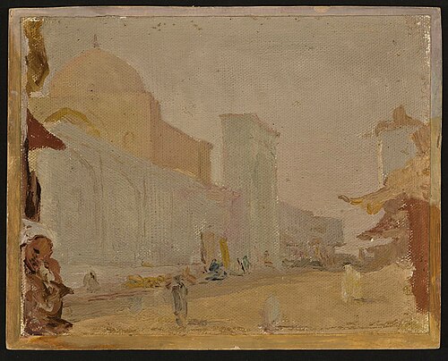 Old Tashkent. From the journey to Turkestan, 1912, Ian Tsionglinski