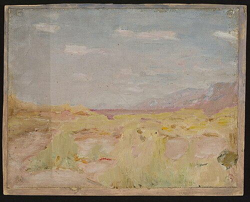 Steppe (Transcaspian Land) From the journey to Turkestan, 1912, Ian Tsionglinski
